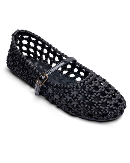 Treccia Black - zoomed detail view