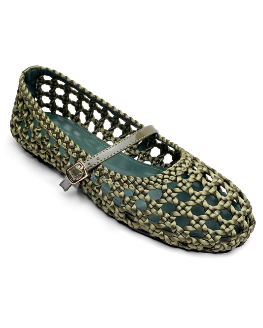 Treccia Green - zoomed detail view
